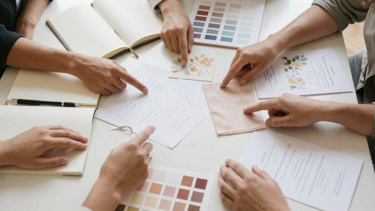 Clients célébrant un événement réussi